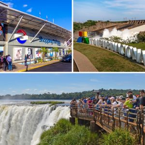 Transporte In e Out + Compras Paraguai + Itaipu Panorâmica + Cataratas Argentinas (sem ingressos)